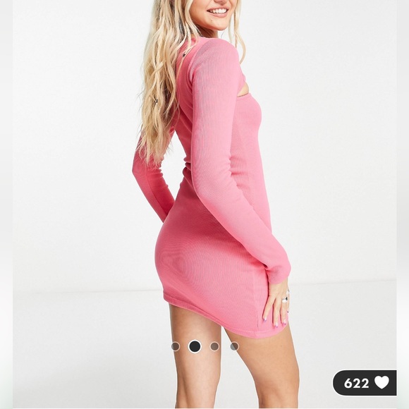 NWT Public Desire Bodycon dress - Picture 2 of 8